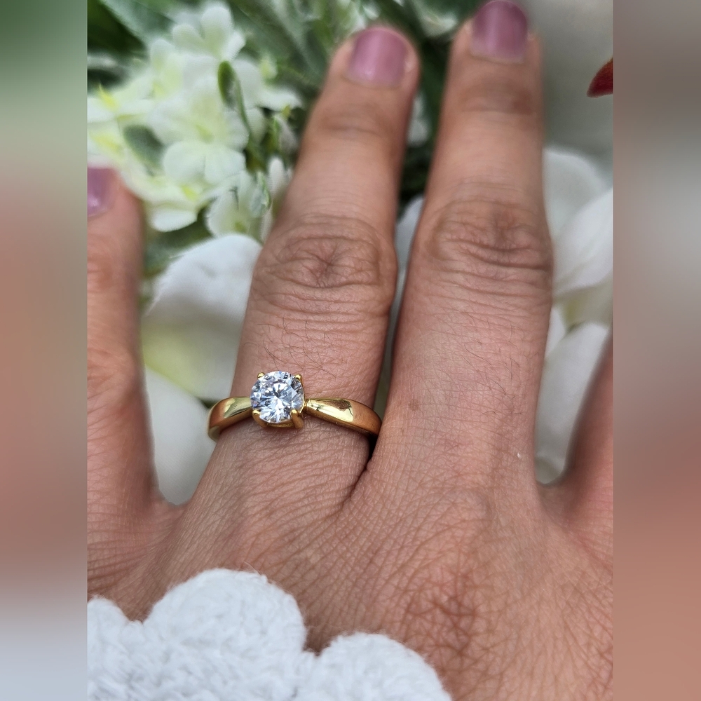 🥰 CATHEDRAL ENGAGEMENT RING - Picture 3 of 9